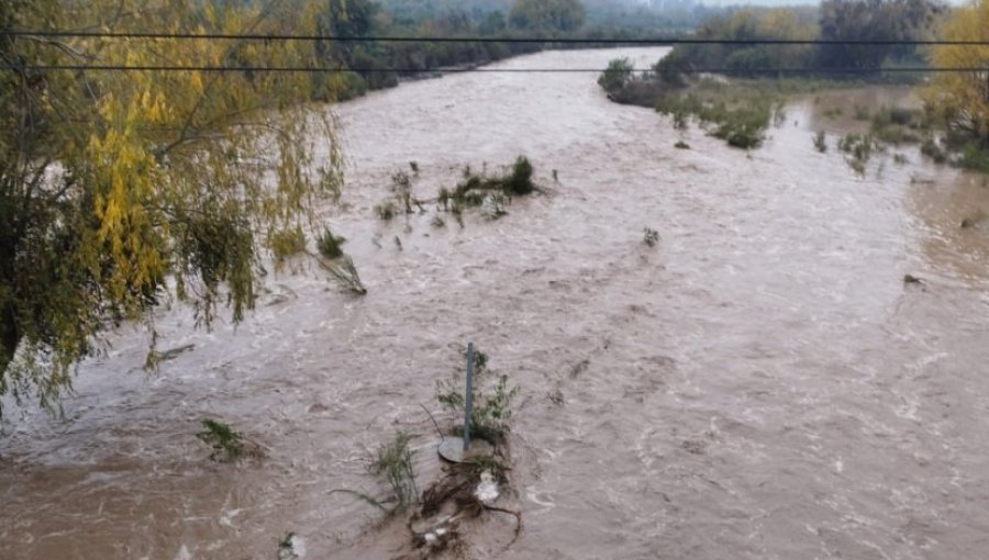 Cancelan la Alerta Amarilla en Limache, Quintero, Concón y Quillota tras la crecida del río Aconcagua durante las precipitaciones