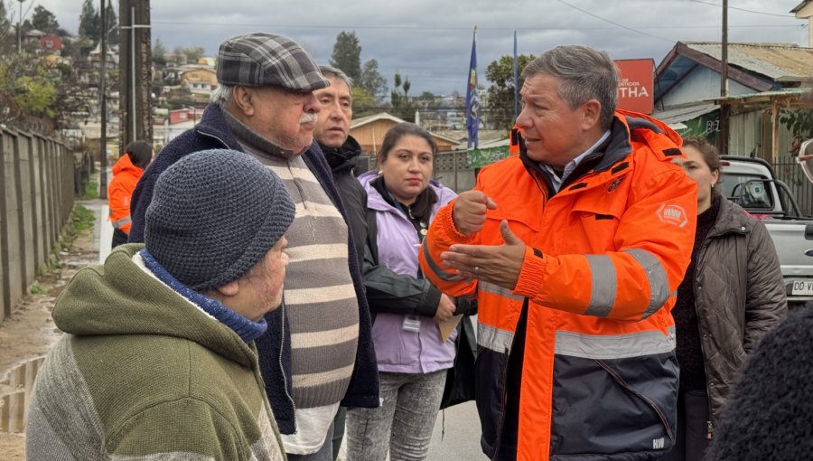Municipalidad de Villa Alemana intensifica catastro de daños por el sistema frontal y continúa con la aplicación de la ficha FIBE