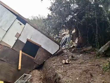 "Sólo queda esperar lo peor": la desgarradora historia de dos vecinos de Viña del Mar que vieron derrumbados sus sueños con la lluvia