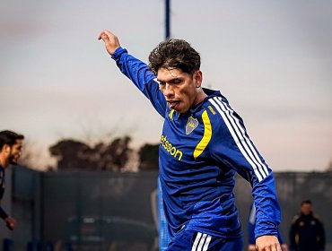 Carlos Palacios se vuelve a lesionar y no estará presente en el partido de Boca Juniors ante O'Higgins