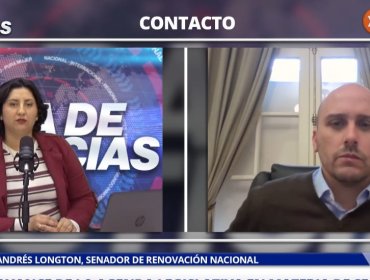 Senador Longton por avance de la agenda legislativa en materia de seguridad: “Quienes cometan delitos graves no la van a sacar gratis”