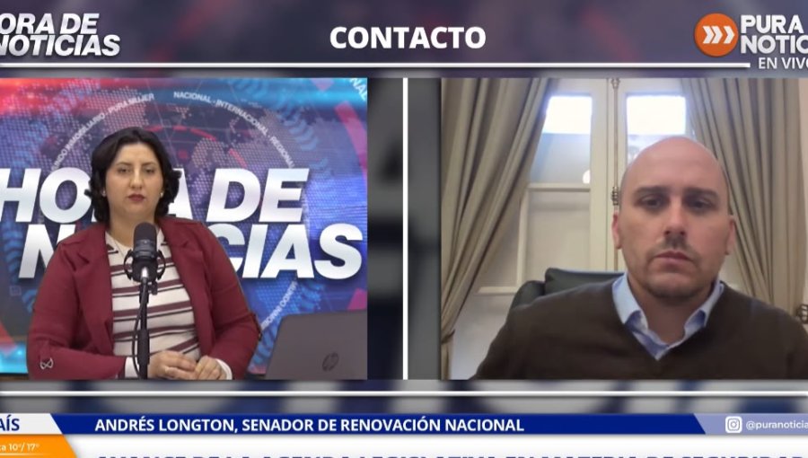 Senador Longton por avance de la agenda legislativa en materia de seguridad: “Quienes cometan delitos graves no la van a sacar gratis”