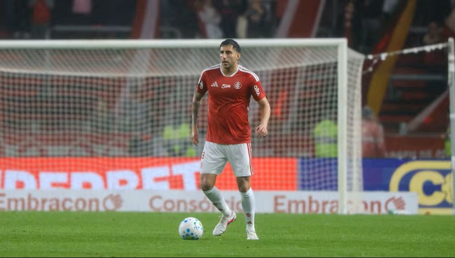 Guillermo Maripán recibió críticas tras su debut con la camiseta del Inter de Porto Alegre