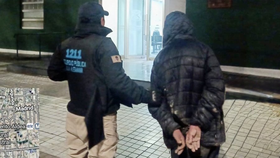 Patrullaje municipal frustra robo de cables en estación de Metro en Villa Alemana