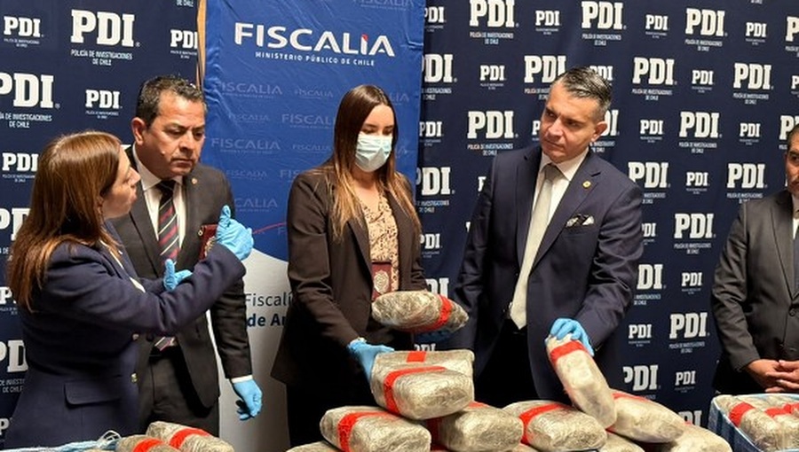 Incautan más de 546 kilos de marihuana a ciudadano colombiano en Antofagasta