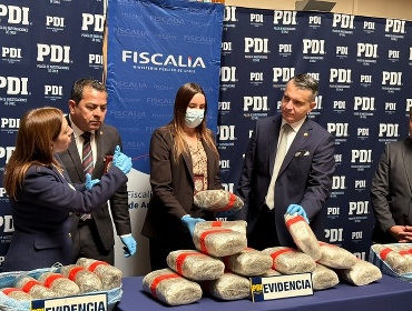 Incautan más de 546 kilos de marihuana a ciudadano colombiano en Antofagasta