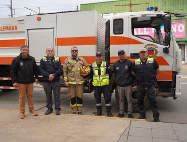 Camión cisterna de Villa Alemana regresa tras llevar agua a localidades aisladas de la Región de Coquimbo