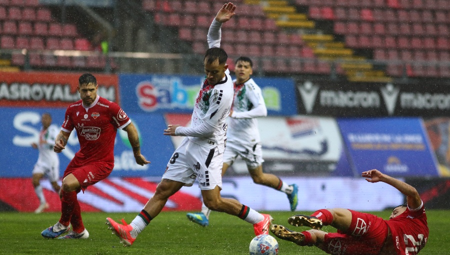Ñublense vence 2-0 a Palestino y presiona a la UC en la parte alta del torneo