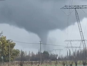 Al menos tres tornados afectaron a distintas zonas de la región de Ñuble en medio de nuevo sistema frontal