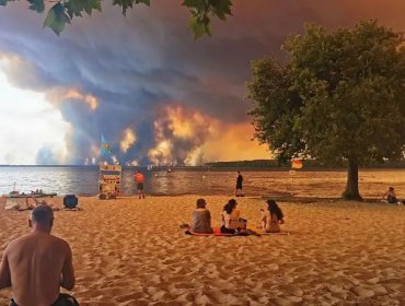 El peligroso fenómeno del "dragón de las nubes" que generó graves incendios en Francia