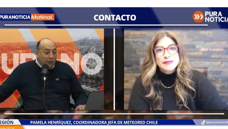 Meteored y lluvias en la región de Valparaíso: "Algo de inestabilidad posfrontal quedará y es probable que precipite el martes en zonas interiores"