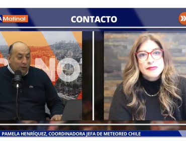 Meteored y lluvias en la región de Valparaíso: "Algo de inestabilidad posfrontal quedará y es probable que precipite el martes en zonas interiores"