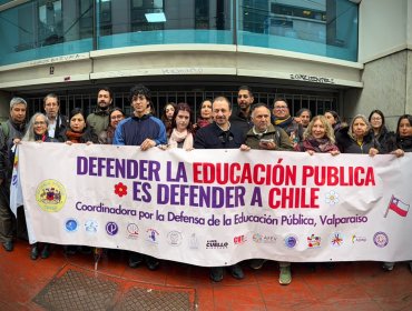 Coordinadora por la Educación Pública exige recursos para reparar colegios afectados por los temporales en la región de Valparaíso