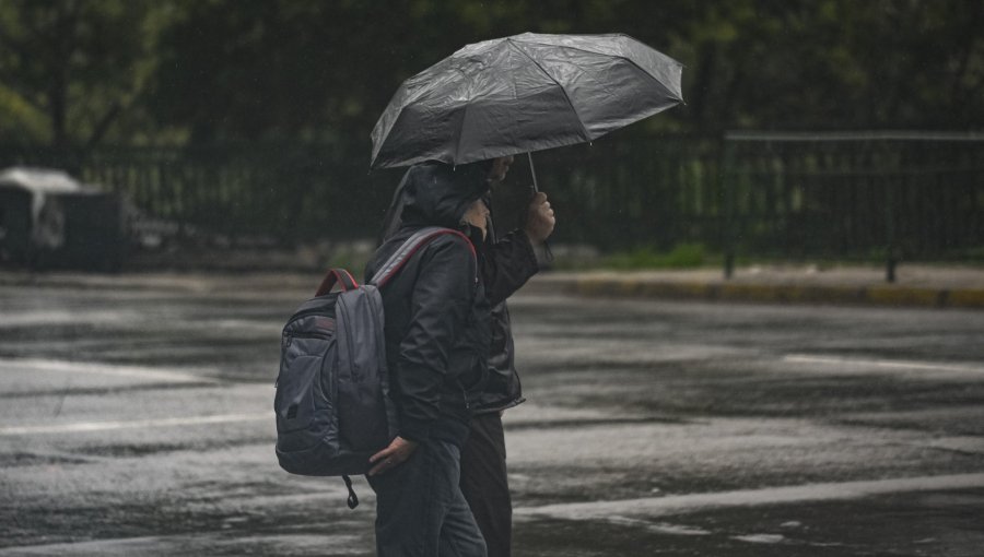 Sistema frontal de este lunes dejó menos de 10 mm de lluvias en la costa de Valparaíso