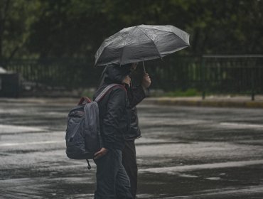 Sistema frontal de este lunes dejó menos de 10 mm de lluvias en la costa de Valparaíso