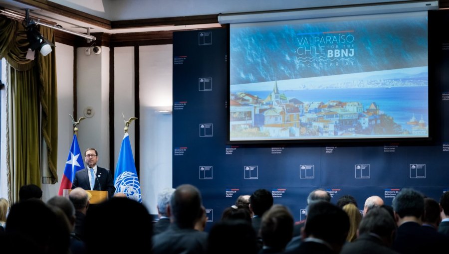 Canciller expuso ejes principales de la candidatura de Valparaíso a ser sede de la Secretaría del Acuerdo BBNJ