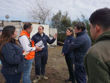 Más de 10.600 personas han sido catastradas en Valparaíso tras los sistemas frontales