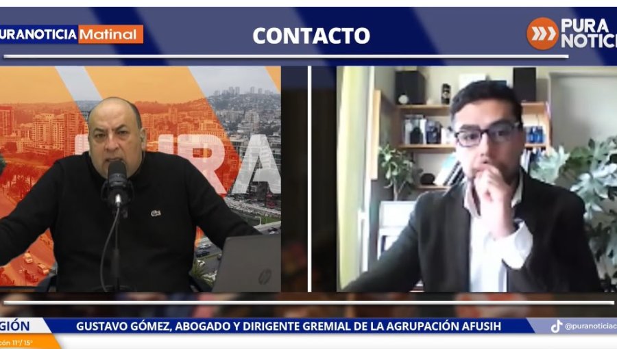 Dirigente que denunció eventual uso de recursos públicos en defensa judicial del director del Hospital Fricke: "Cabe investigar la relación que existe entre ambos"