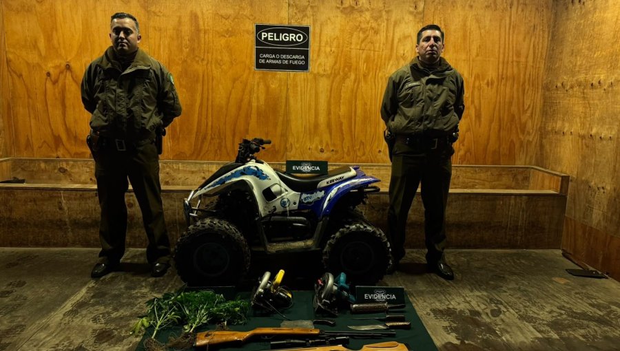 Detienen a sujeto por parricidio frustrado y robo en lugar habitado en La Ligua