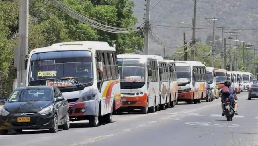 Proponen crear un sistema de transporte integrado para Quillota, La Cruz y La Calera