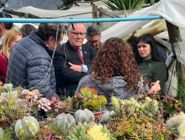 Ministro de Agricultura visita Hijuelas para avanzar en la implementación de medidas de apoyo tras sistema frontal