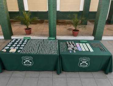 Detienen en San Bernardo a sujeto con más de tres kilos de droga tras operativo de Carabineros