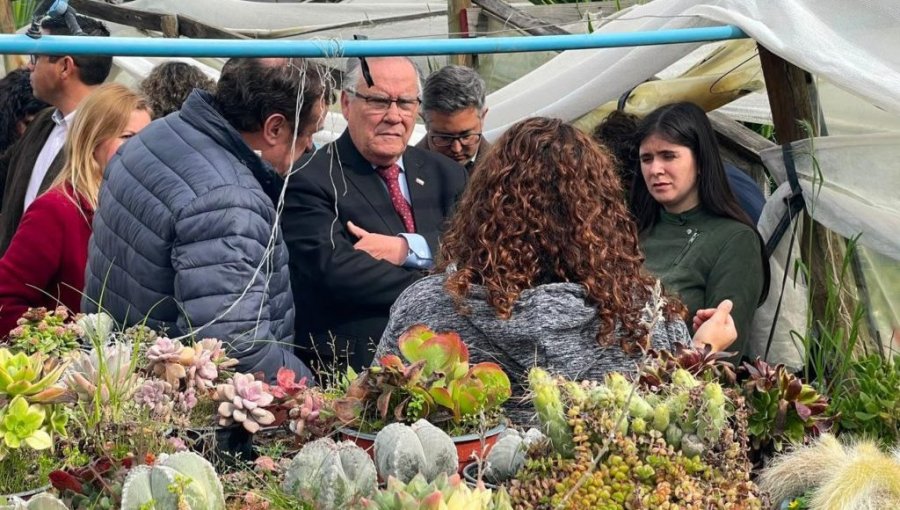 Ministro de Agricultura visita Hijuelas para avanzar en la implementación de medidas de apoyo tras sistema frontal