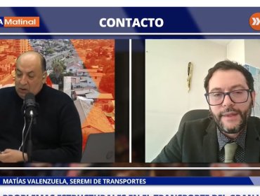 Seremi de Transportes y falta de micros en el Gran Valparaíso: "De los 2 mil buses, no todos tienen que estar en todo momento en ruta"