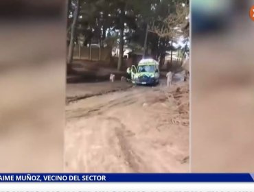 Vecino de Laguna Verde y complicaciones tras los temporales: "La situación es gravísima, sobre todo por nuestros 216 estudiantes que no han podido ir al colegio"