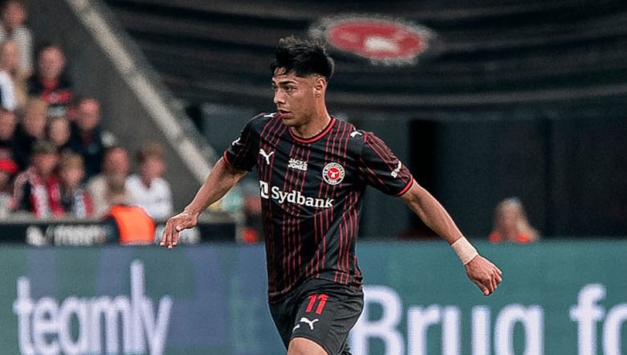 Darío Osorio fue titular en la eliminación del Midtjylland en la segunda ronda clasificatoria de la Europa League