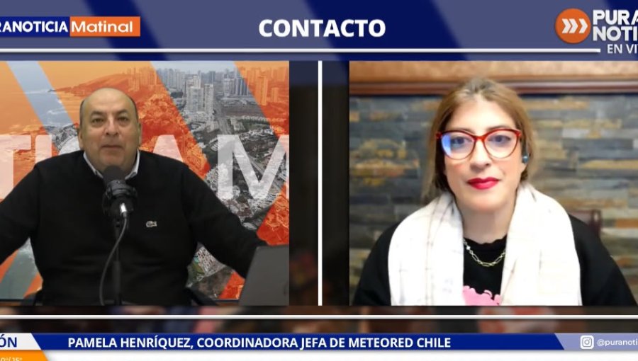 Coordinadora jefe de Meteored y fuerte viento en la región de Valparaíso: "Estas ráfagas van a estar durante la jornada, sobre todo en el borde costero"