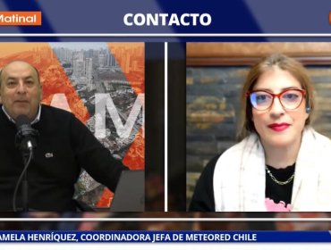 Coordinadora jefe de Meteored y fuerte viento en la región de Valparaíso: "Estas ráfagas van a estar durante la jornada, sobre todo en el borde costero"