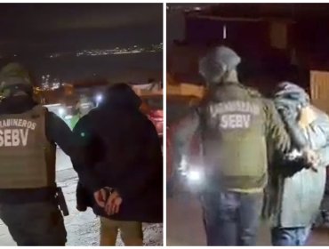 Carabineros recaptura a dos internos que se habían fugado de la cárcel de Valparaíso