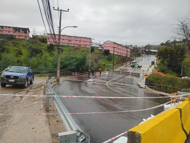 Gestionan bypass en El Olivar para evitar interrupción del transporte por obras en socavón que tomarán 40 días