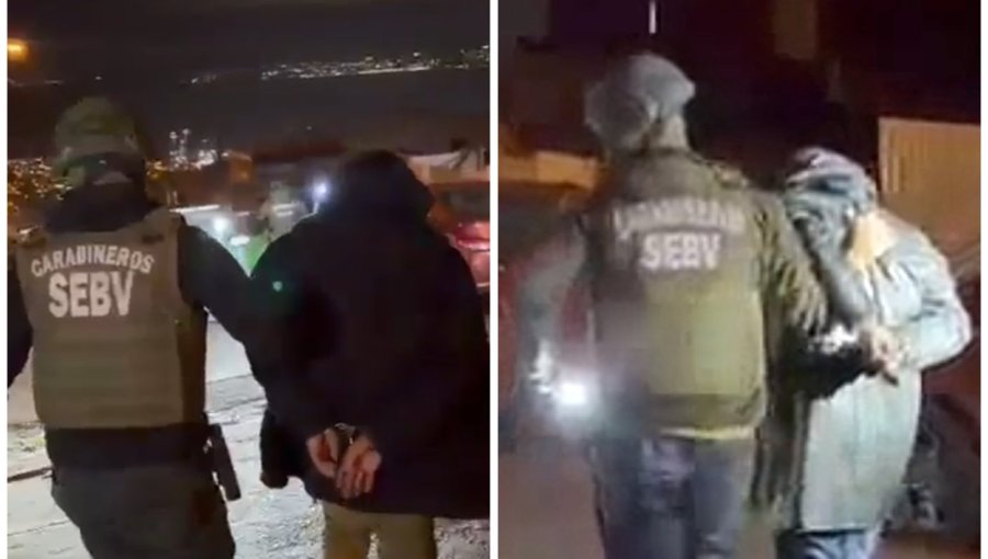 Carabineros recaptura a dos internos que se habían fugado de la cárcel de Valparaíso