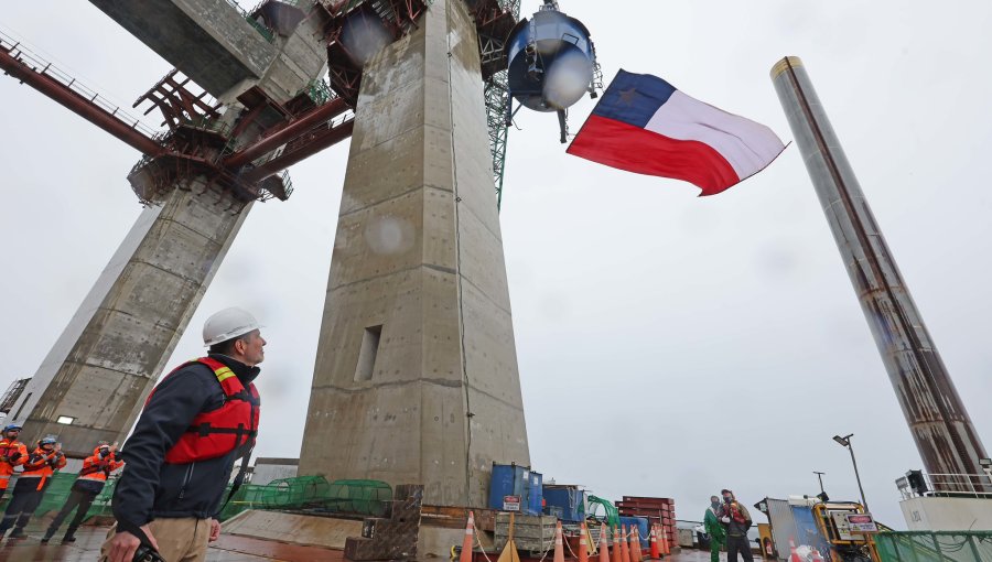 Finaliza construcción de los pilares del Puente Chacao: proyectan su apertura para octubre de 2028