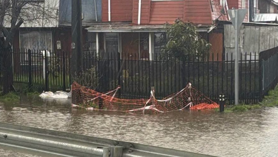 Por riesgo de desborde de ríos, Senapred declara alerta roja en Osorno