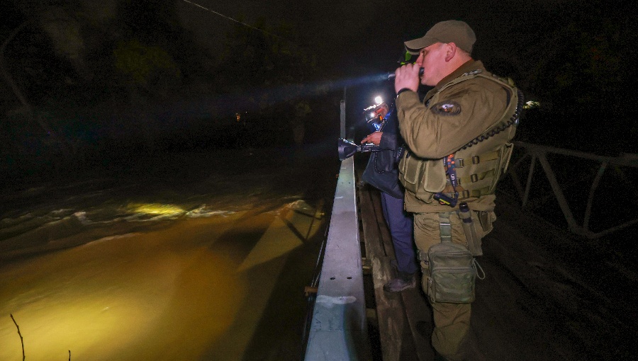 Decretan alerta roja en Concepción por riesgo de desborde del río Andalién