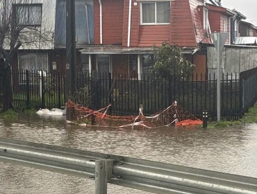 Por riesgo de desborde de ríos, Senapred declara alerta roja en Osorno