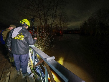 Senapred amplía Alerta Roja a 11 comunas de Ñuble por crecida del río Itata
