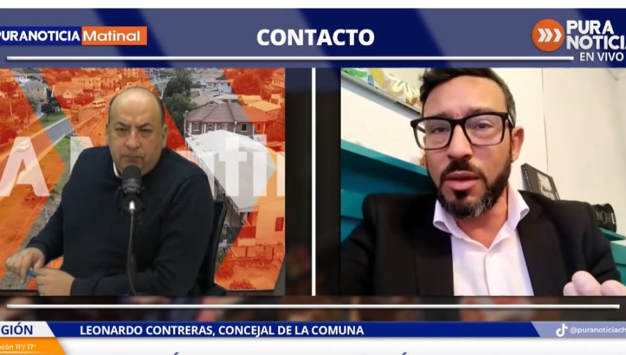 Concejal Leonardo Contreras tras suspensión de Directora Jurídica: "Hay problemas administrativos que dicen relación con un afán de apropiarse de la comuna"