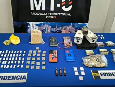 PDI desarticula clan familiar dedicado a la venta de drogas en Cerro Navia: cuatro integrantes quedan en prisión preventiva
