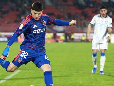 Gonzalo Reyna valoró su debut con la camiseta de la U. de Chile y descartó problemas físicos
