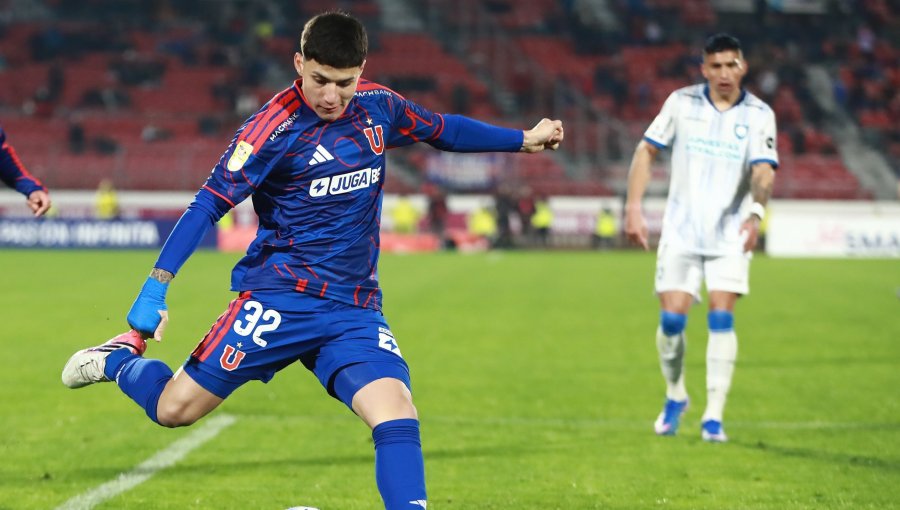 Gonzalo Reyna valoró su debut con la camiseta de la U. de Chile y descartó problemas físicos