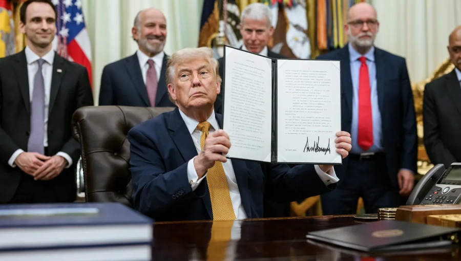 La mitad de los estados de Estados Unidos demanda al Presidente Donald Trump por nuevos aranceles a las importaciones