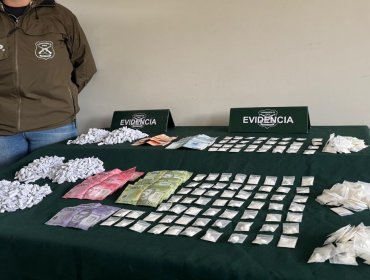 Carabineros desarticula punto de venta de drogas en La Ligua y detiene a dos personas