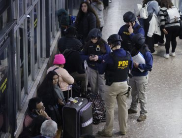 Seis detenidos, 11 infracciones migratorias y más de 300 controles deja operativo interinstitucional en el plan de Valparaíso