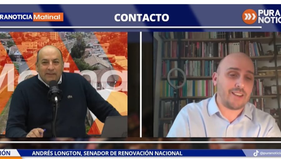 Senador Longton y megarreforma: "Hoy estamos con los votos más o menos justos"