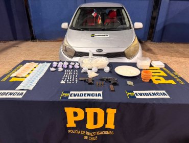 Desarticulan punto de microtráfico en Hijuelas: dos sujetos fueron detenidos por la PDI