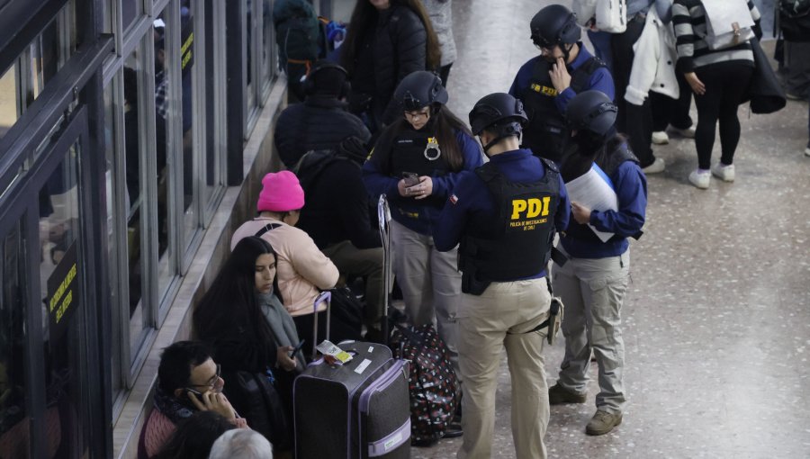 Seis detenidos, 11 infracciones migratorias y más de 300 controles deja operativo interinstitucional en el plan de Valparaíso